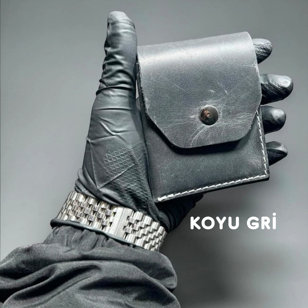 Arvenzo - El Yapımı Hakiki Deri Erkek Cüzdanı